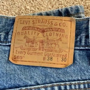 Men’s Levi’s 560 size 38x30